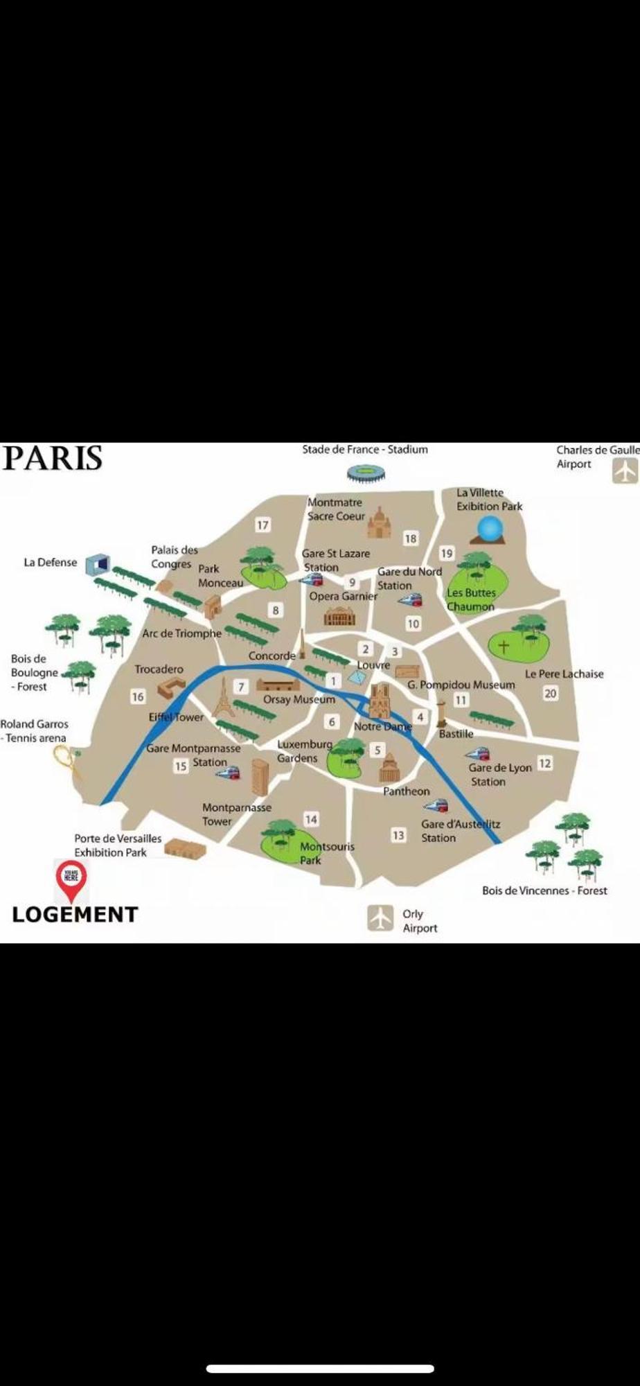 Appart 4 Personnes Proche Paris Tour Eiffel 默东 外观 照片